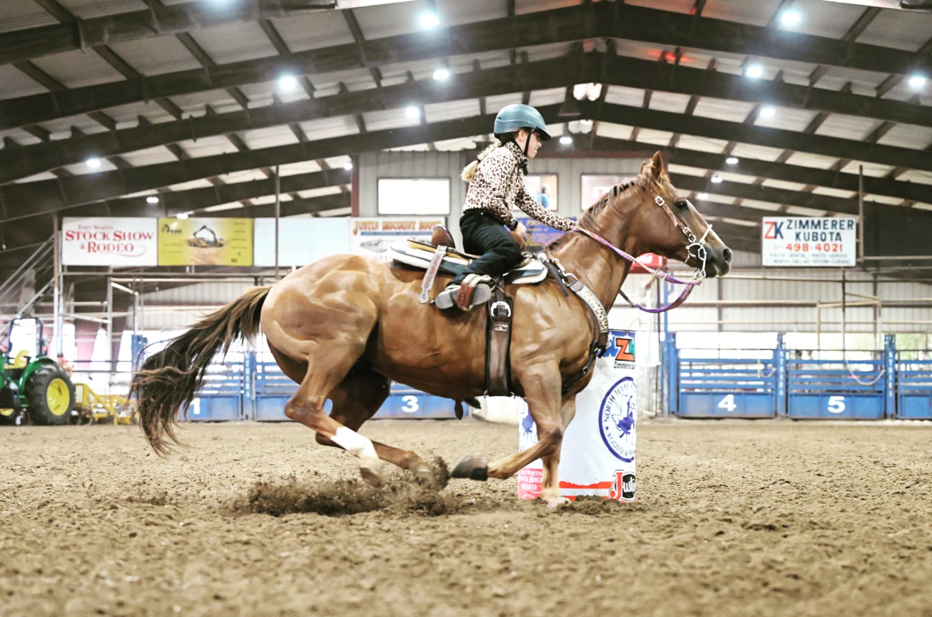 Morgan: Barrel racing