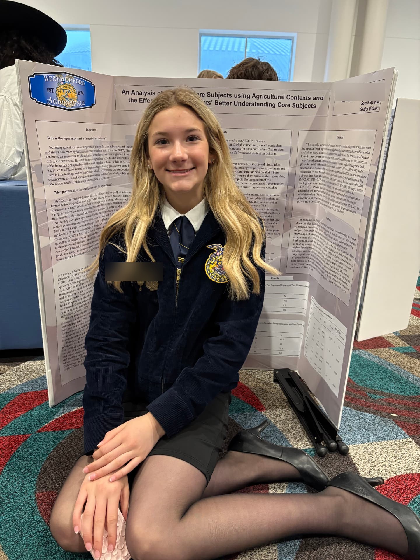 Morgan: Ag Science Fair project · Senior Division