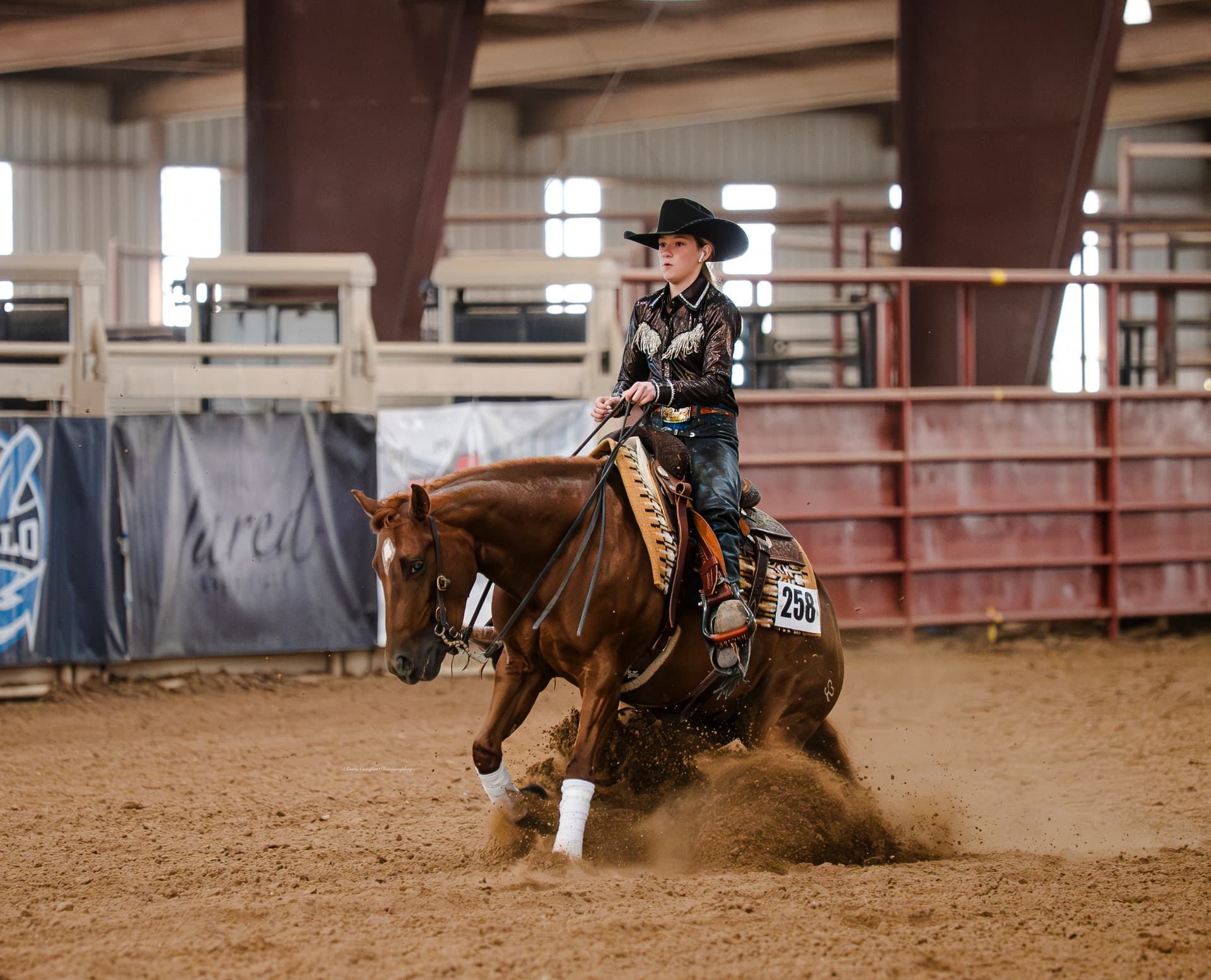 Morgan in the arena